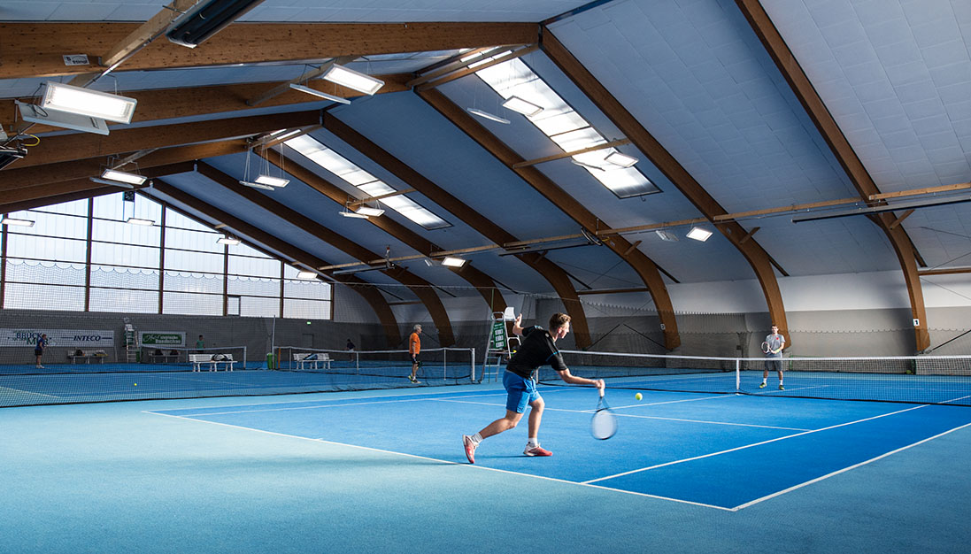 Tennishalle Bruck mit LEDBooster von EcoCan (6)