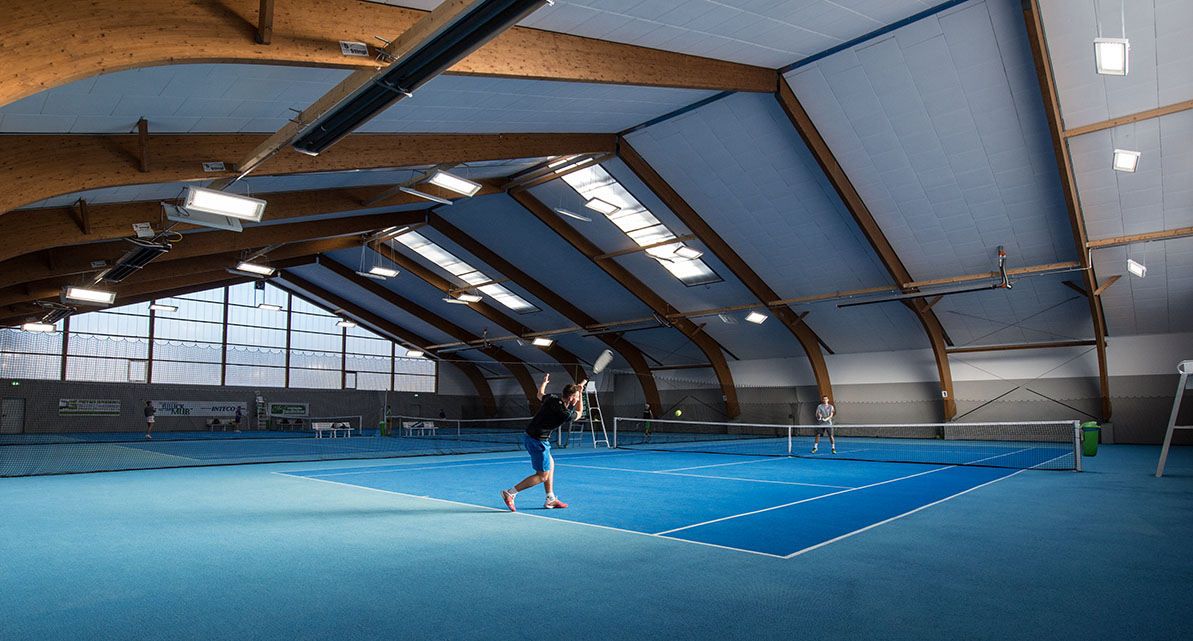 Tennishalle Bruck mit LEDBooster von EcoCan (7)